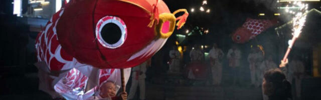 Традиционални обичај са рибљим лампионима подстиче развој локалне сеоске привреде