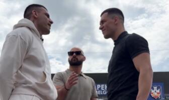 DŽOKER ILIĆ I ĐANI BARBIR SE SUOČILI U BEOGRADU! Našli se ispred Arene, svi čekaju njihov okršaj u kavezu! Pogledajte njihove reakcije! VIDEO