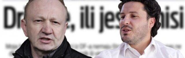 NEMA KRAJA ĐILASOVOM LUDILU! Svim silama protiv Srba u DF, a za premijera Želi Dritana!