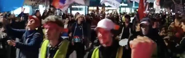 Studenti iz Niša nastavljaju put ka Beogradu