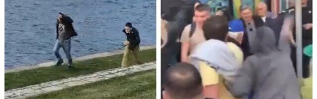 DA LI ĆE ONI ODGOVARATI? Gađali žene kamenjem i jajima u glavu, teško povređeno šest osoba! (FOTO/VIDEO)