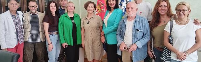 Prijem za učesnike Međunarodnih susreta umetnika “Mihailo Milovanović”