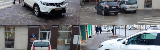 Nepropisno parkiranje u centru Zrenjanina: Građani ukazuju na komunalni nered