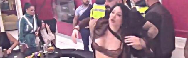 Jezivo, Maja pesnicama udarala Uroša: On vrišti, ona se zaletela kao furija, obezbeđenje je jedva savladalo