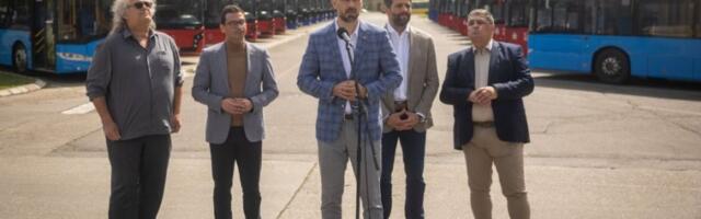 NOVOM SADU VREDAN POKLON OD GRADA BEOGRADA: Dodatnih 25 autobusa unaprediće gradski prevoz