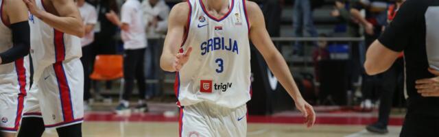 Stefan Miljenović umalo ostvario tripl-dabl na debiju za Srbiju, pa istakao energiju Dušana Alimpijevića