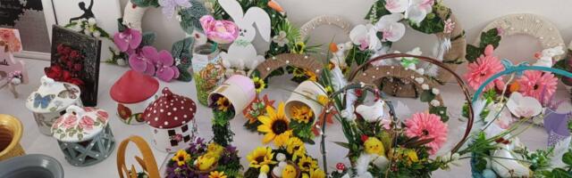 Paciјenti Speciјalne zatvorske bolnice u Beogradu izradili predmete za Vaskršnju izložbu u toј ustanovi