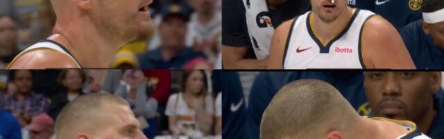 JEZIVE SCENE! Nikola jokić ponovo povređen: Krvava scena na terenu! (VIDEO)