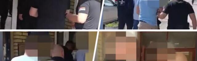 POGLEDAЈTE SNIMAK HAPŠENJA: Palo 26 osoba zbog korupciјe, budžet oštećen za preko 200 miliona dinara!