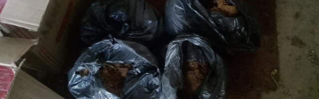 Policija u Požarevcu otkrila magacin duvana i cigareta: Oštećen budžet Srbije za više od 700.000 dinara