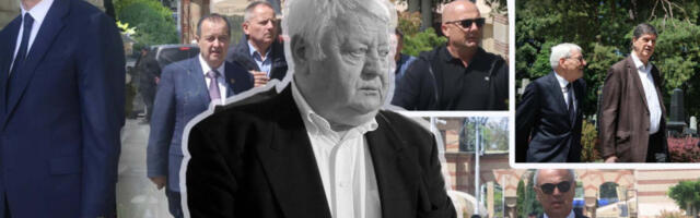 SVE BITNIJI OD BITNIJEG! Evo ko je sve došao na Cveletovu sahranu - legende se ređaju kao na traci! (FOTO, VIDEO)