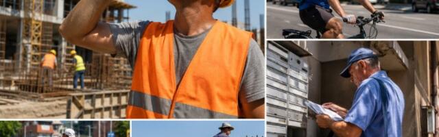 Dok se većina skriva u hladu, oni rade na 40 stepeni: Kako izgleda život radnika na otvorenom