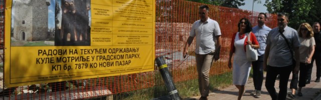 Rekonstrukcija Kule motrilje gotova do septembra