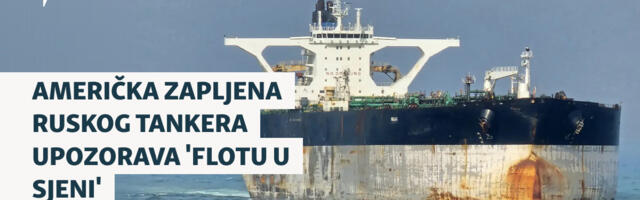Američka zapljena ruskog tankera upozorava 'flotu u sjeni'