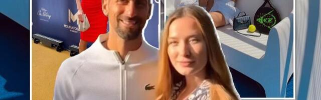 Ko je lepotica koja se "ušunjala" na Vimbldon i fotkala sa Novakom Đokovićem?