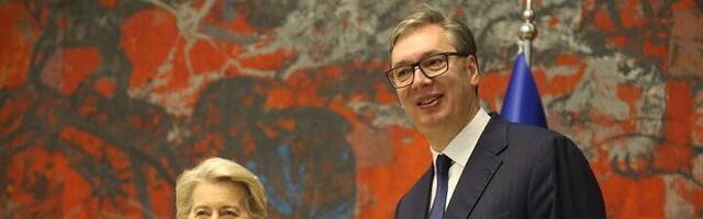 Politico o večeri Vučića i Fon der Lajen: Sastanak u ključnom trenutku za predsednika Srbije