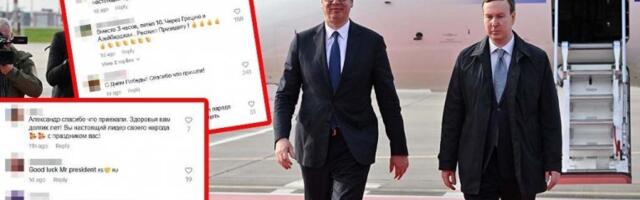 RUSI ODUŠEVLJENI VUČIĆEM - Pršte komentari zahvalnosti na predsednikovom TikToku: "РЕСПЕКТ ПРЕЗИДЕНТУ"