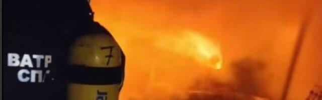 POŽAR NA TOŠINOM BUNARU! Gori kancelarija Centra za socijalni rad