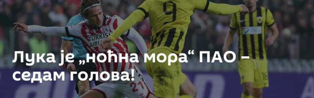 Лука је „ноћна мора“ ПАО – седам голова!