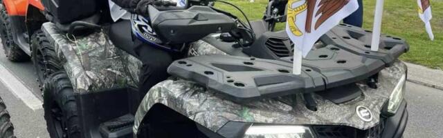 Kragujevački naprednjaci na kvadovima do Arene