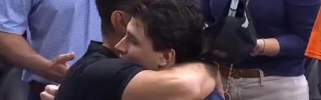 SCENA ZA PAMĆENJE - ZAGRLJAJ OCA I SINA! Peđa je danas najponosniji tata: Kamera zabeležila dirljiv prizor! (VIDEO)