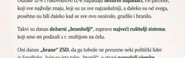 Medijski i politički pritisci na Islamsku zajednicu: SPP i njemu bliski mediji u žiži napada