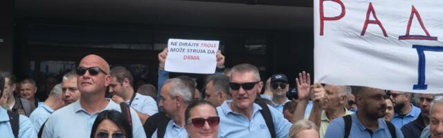Protest radnika beogradskog GSP-s: Zahtevi će biti uručeni Vladi Srbije