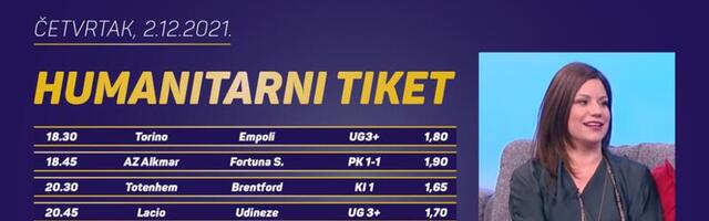 Humanitarni tiket u podne: Sofija Juričan tipuje za Dom „Srce u jabuci“ - Pančevo