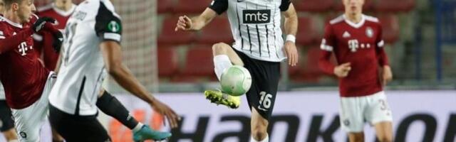 KRAJ: Sparta - Partizan 0:1