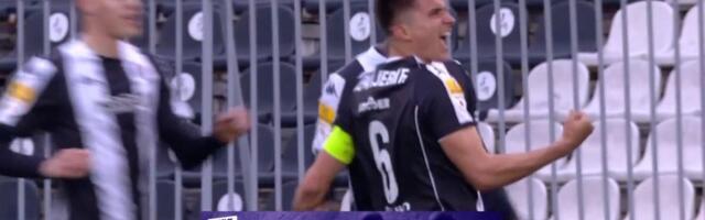 Prelepa akcija crno-belih okončana golom, Dragojević glavom doneo vođstvo Partizanu