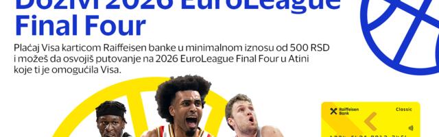 Doživi Euroleague Final Four 2026 pravo sa terena