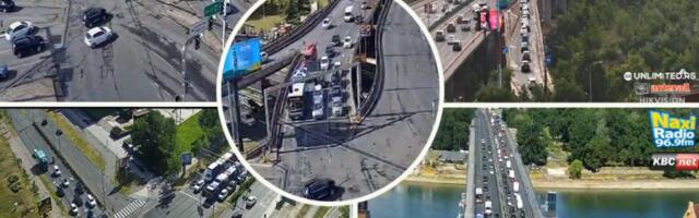 PANČEVAĆKI MOST, AUTOKOMANDA - KOD UŠĆA PAKAO! Standardni petak u prestonici, evo gde je najgore!