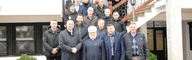 Predsjednik Mešihata primio ministra za boračka pitanja Zeničko-dobojskog kantona
