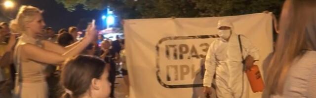 "Deratizacija Borče" nakon skupa pristalica SNS (VIDEO)