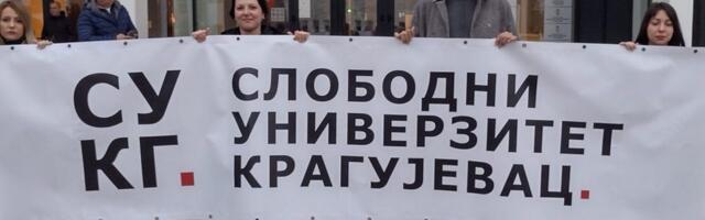 Univerzitet je mesto slobode a ne memljiva kancelarija ovog nakaradnog režima: Slobodni univerzitet Kragujevac podržao koleginicu Kleut