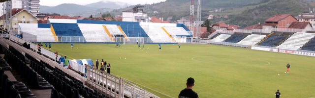 Novi Pazar i Partizan pred praznim tribinama!