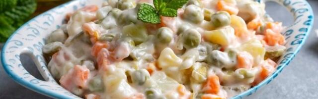 Posna ruska salata sa tunjevinom: Kremasta i zasitna, a ukusom osvaja sva čula