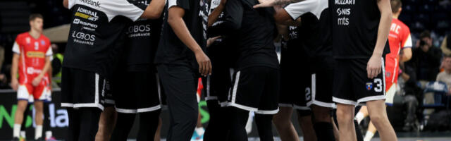 RUTINSKA POBEDA PRED DUPLO KOLO EVROLIGE! Partizan savladao nezgodni Borac u Areni i ostao neporažen u ABA ligi