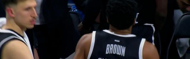 Šta radi Kalates! Dodavanje iza leđa za zakucavanje Brauna i tajm-aut Reala!