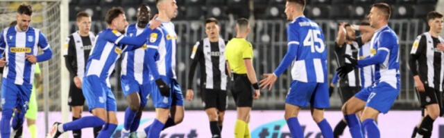 Партизан изгубио од ОФК Београда