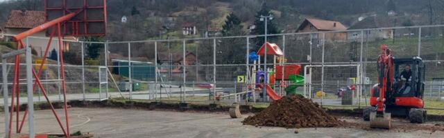 SJAJNA VEST ZA MALI ZVORNIK: Uređuje se sportsko igralište u Sakaru