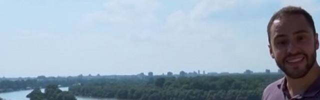 Brazilac očaran Beogradom, posebno Kalemegdanom i naseljem "Braće Jerković" (VIDEO)