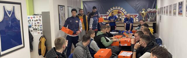 Pokloni za sve igrače kadetske i juniorske selekcije KK Čačak 94