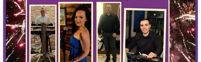 Novogodišnji doček ispred Doma kulture u Vučju