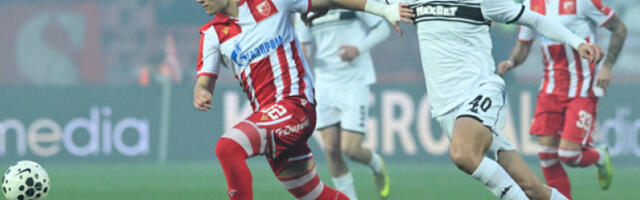 Полувреме: Звезда води 1:0 против Партизана