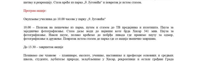 Pozdrav proleću, povodom Svetskog dana zdravlja, pridružite se