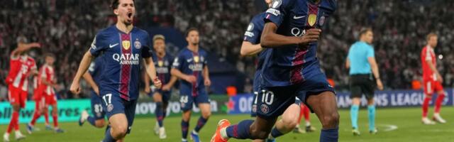 Devet golova u pobedi PSŽ-a nad Bajernom u prvom meču polufinala LŠ