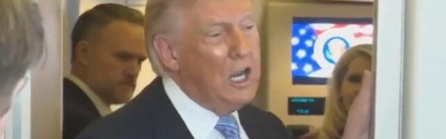 TRAMP U KLINČU SA NOVINAROM NJUJORK TAJMSA! Reporter ga pitao za Iran, američki lider POBESNEO: "To što radite je izdaja" (VIDEO)