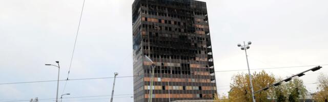 Požar u zgradi Vjesnika namerno izazvan? : Zapalili kartone pa se razbežali