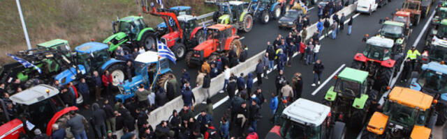 Грчки пољопривредници блокирали путеве, границе и аеродроме због кашњења ЕУ субвенција